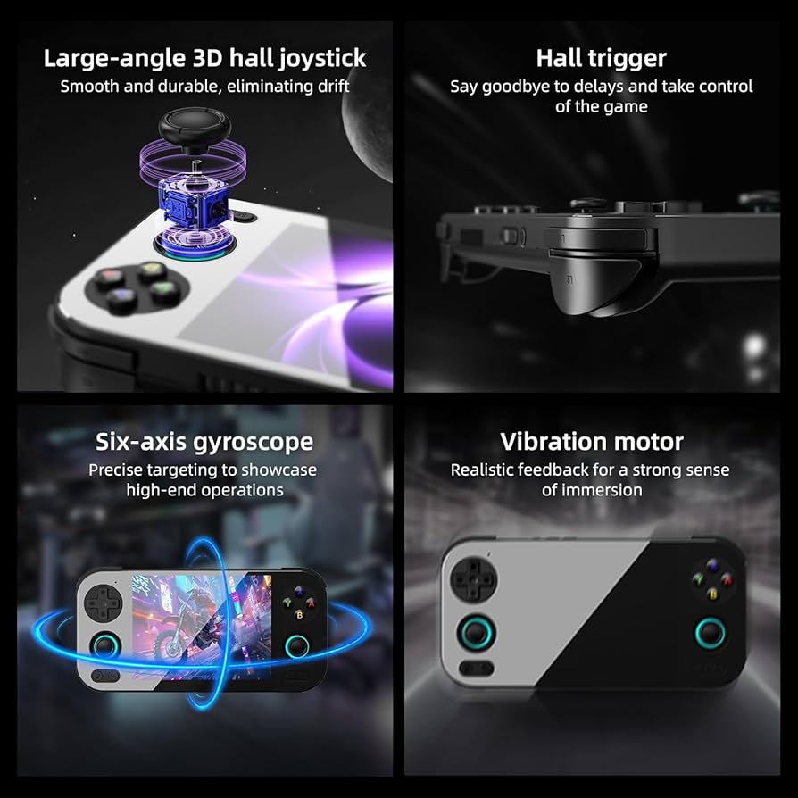 Amazon.com: Anbernic RG476H Retro Handheld Game Console 4.7-inch